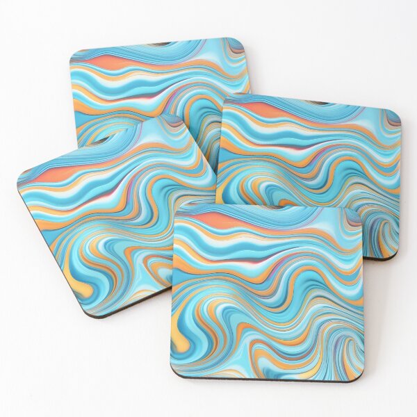 Item preview, Liquid Marble Pattern IMAGE PRINT ONLY Flowy Pattern Abstract Swirls 2 of 4 designed and sold by Beachy.