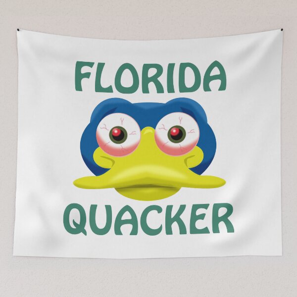 Item preview, FLORIDA QUACKER designed and sold by wickedcartoons.
