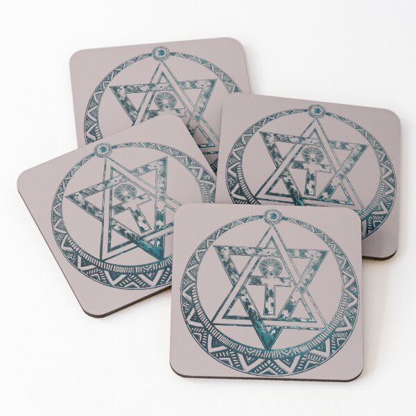 Item preview, ANGELIC MYSTICAL METAPHYSICAL SPIRIT REALM LOGO - NOT SATANIC earth tone  designed and sold by INNERHARMONY2.