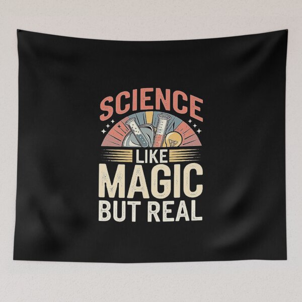 Item preview, Science Like Magic But Real - Science Like Magic: Funny Science Quote and Educational Design for Science Lovers, Enthusiasts, and Gift for Teachers designed and sold by love3617.