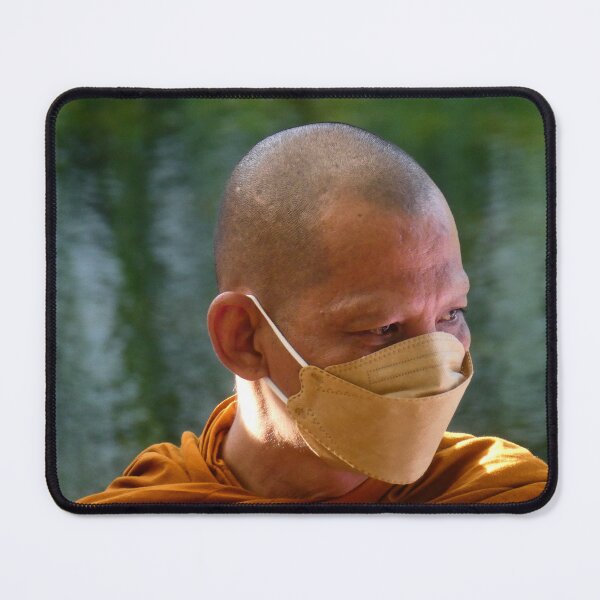 Item preview, Buddhist Monk By The River, Thailand designed and sold by JonDelorme.