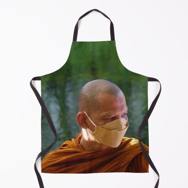 Item preview, Buddhist Monk By The River, Thailand designed and sold by JonDelorme.