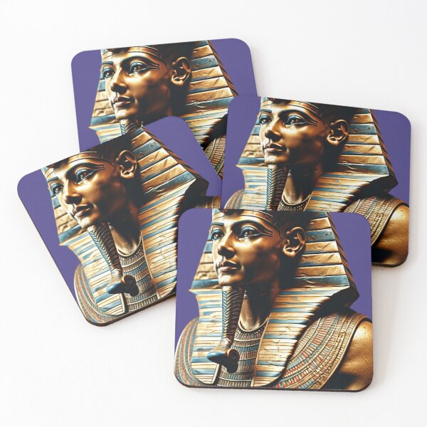 Item preview, Tutankhamun, the ancient Egyptian pharaonic king with the famous golden mask 37 designed and sold by AnadAA.