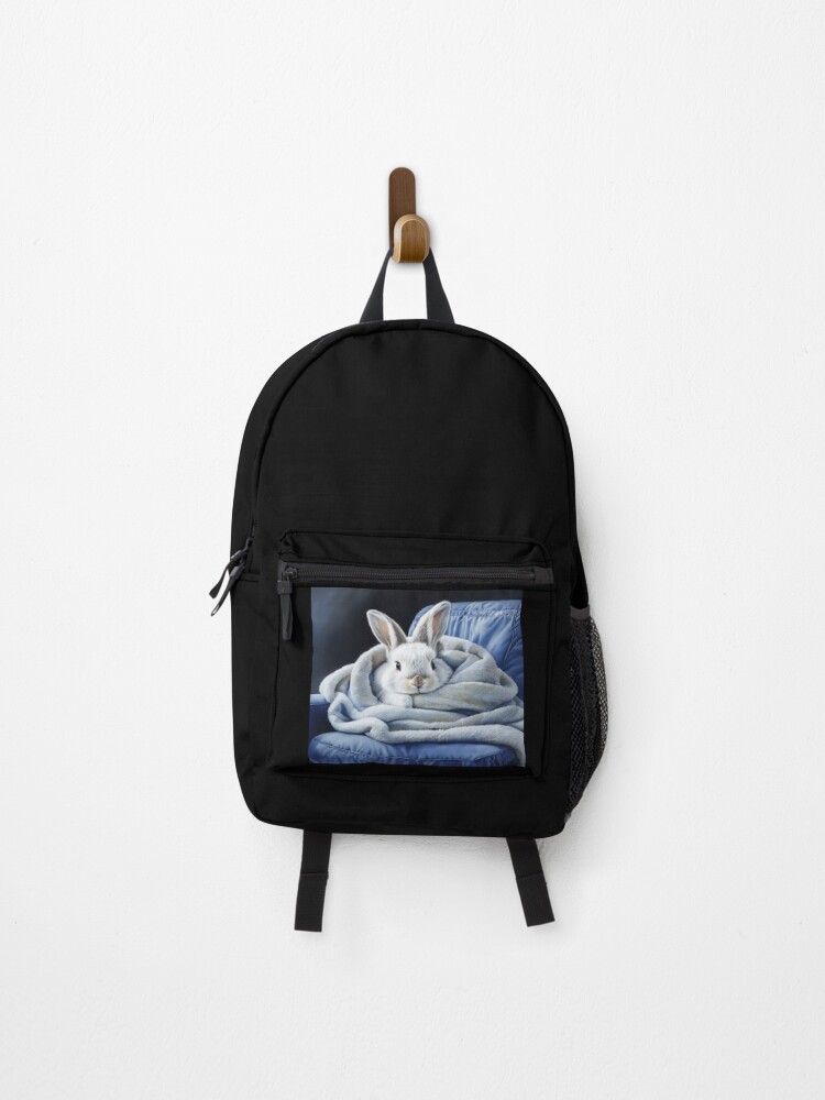 Thumbnail 1 of 3, Backpack, The Cozy Rabbit designed and sold by JoeCollection.