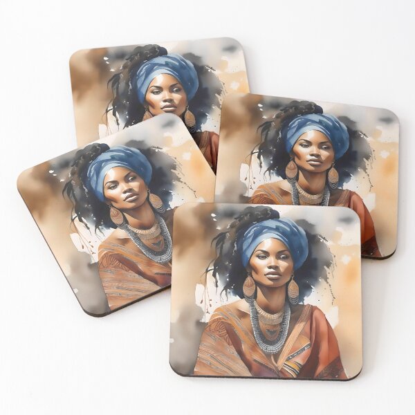 Item preview, African Woman Portrait B designed and sold by Oldetimemercan.