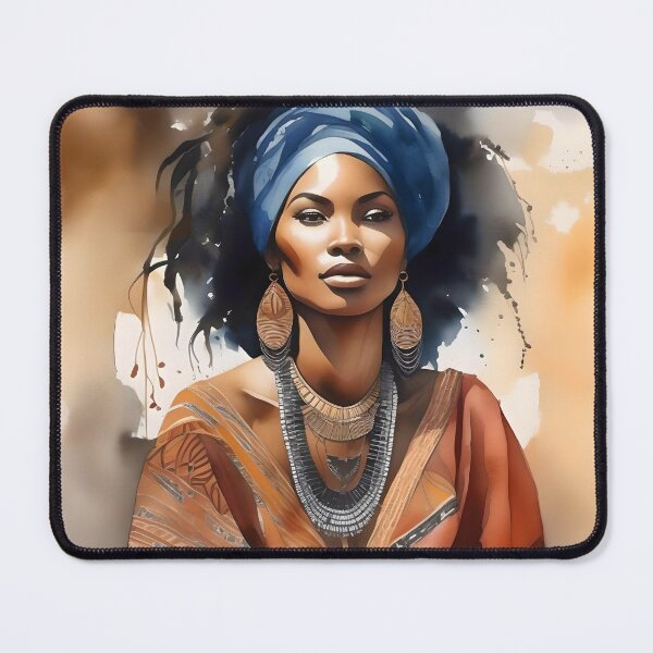 Item preview, African Woman Portrait B designed and sold by Oldetimemercan.