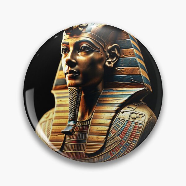 Item preview, Tutankhamun, the ancient Egyptian pharaonic king with the famous golden mask 38 designed and sold by AnadAA.