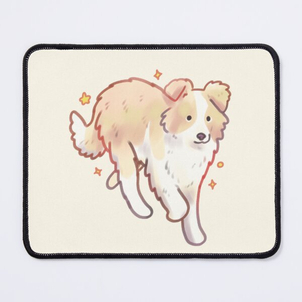 Item preview, Border Collie tan and white  designed and sold by Mayarartsy.