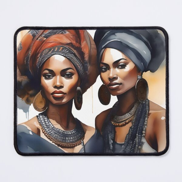 Item preview, African Woman Portrait D designed and sold by Oldetimemercan.