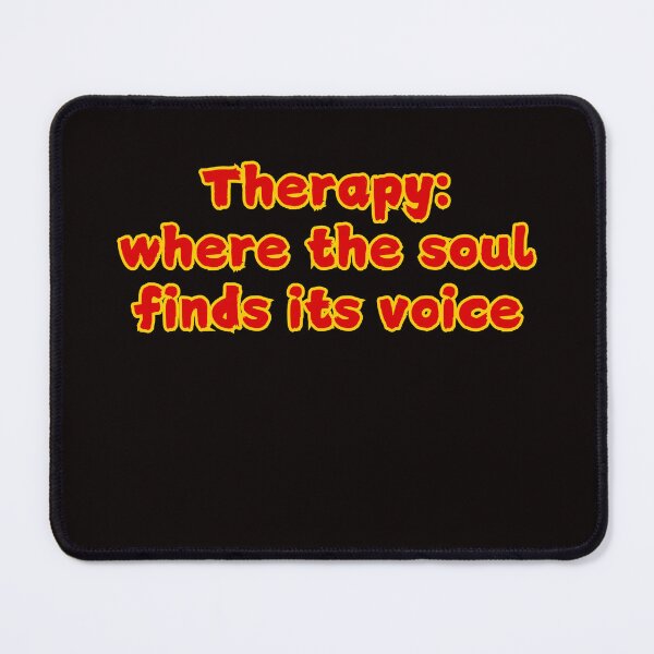 Item preview, Therapy: where the soul finds its voice designed and sold by rawaart1.