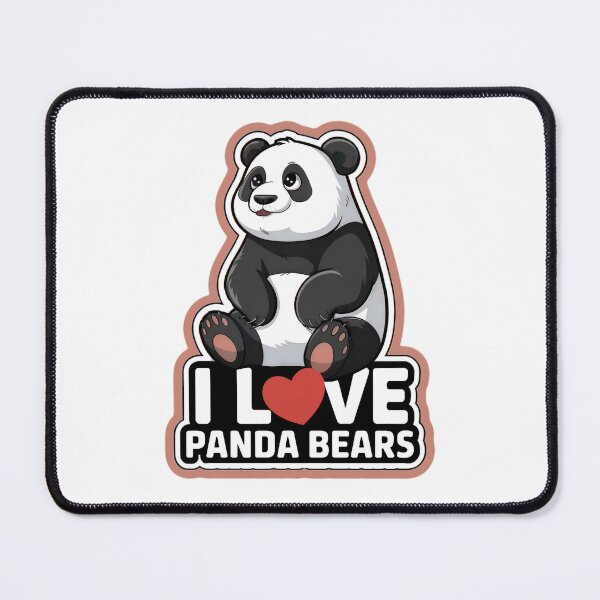 Item preview, I Love Panda Bears designed and sold by Wilcox PhotoArt.