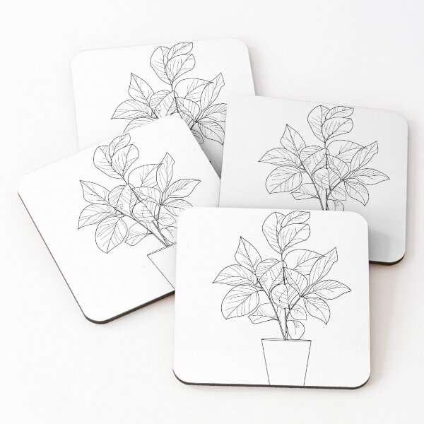Item preview, Minimalist Line - Plant designed and sold by KootenayDesigns.