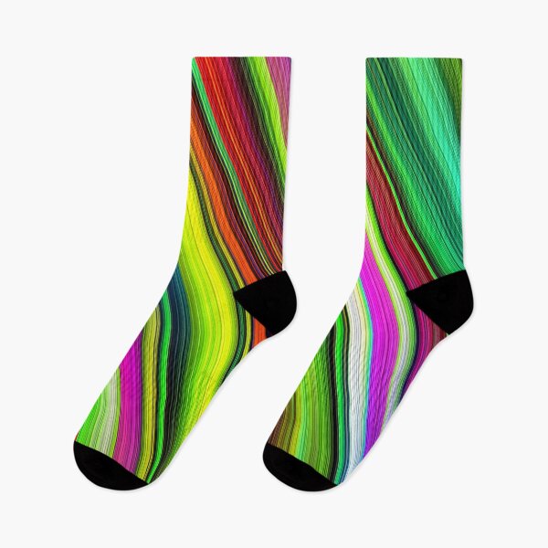 Item preview, Diagonal Rainbow Fractal Streaks 101524 Horizontal designed and sold by Warren Paul Harris.