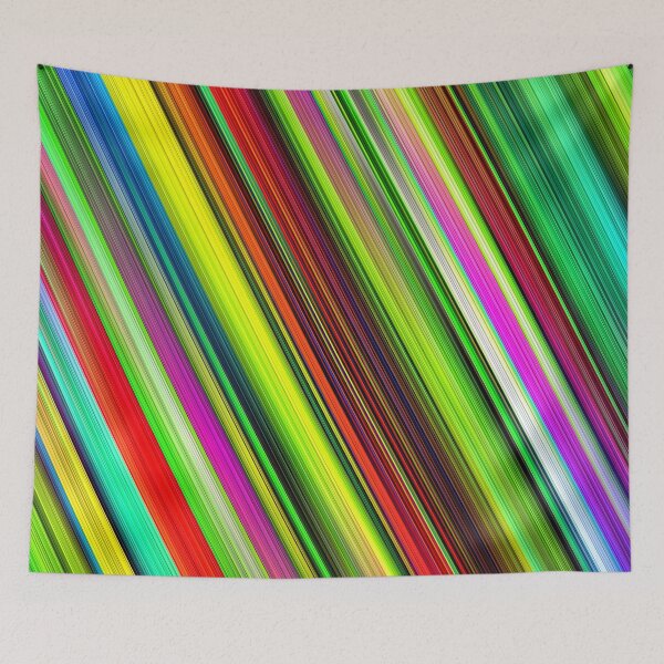 Item preview, Diagonal Rainbow Fractal Streaks 101524 Horizontal designed and sold by Warren Paul Harris.