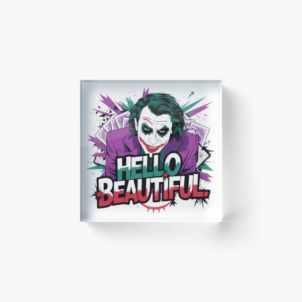 Item preview, Joker, Hello Beautiful designed and sold by BugiDesignArt.