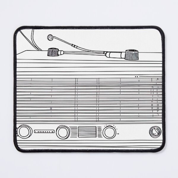 Item preview, Minimalist Line - Radio designed and sold by KootenayDesigns.
