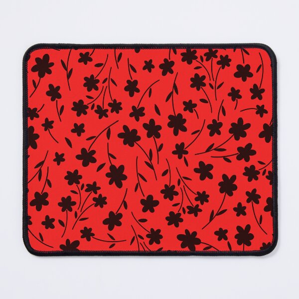 Item preview, Black and Red Flower Wonderland designed and sold by Hoodles.