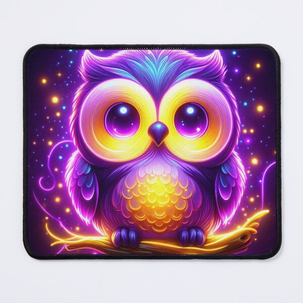 Item preview, Neon Owl Night designed and sold by TeslaSt0re.