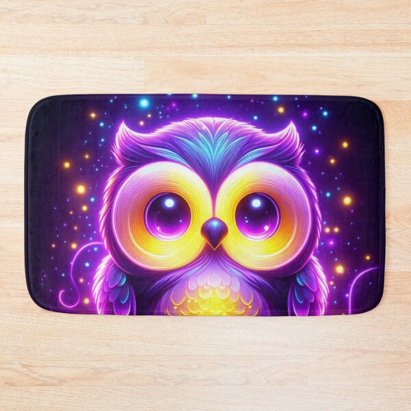 Item preview, Neon Owl Night designed and sold by TeslaSt0re.