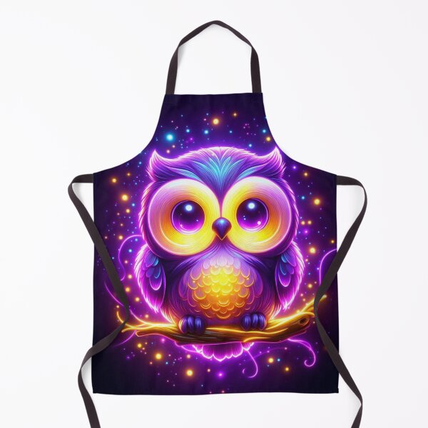 Item preview, Neon Owl Night designed and sold by TeslaSt0re.