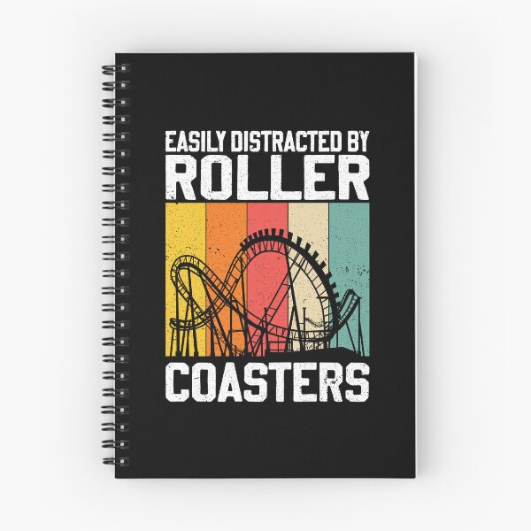 Item preview, Easily Distracted By Roller Coaster - Funny Amusement Park designed and sold by Phoebeys.