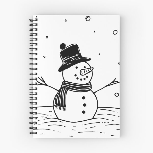 Item preview, Minimalist Line - SnowmanS designed and sold by KootenayDesigns.