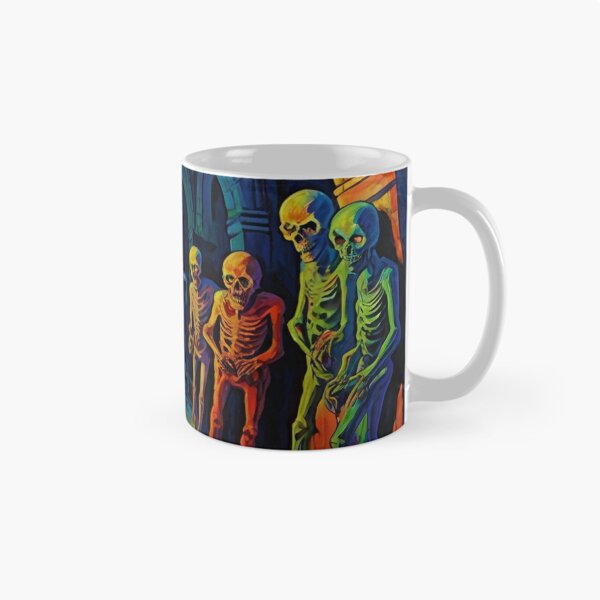 Item preview,  Tomb of the undead Ghouls cool halloween art after Raoul Dufy designed and sold by Vintage Designs +.