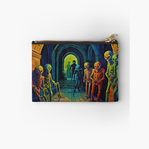 Item preview,  Tomb of the undead Ghouls cool halloween art after Raoul Dufy designed and sold by Vintage Designs +.