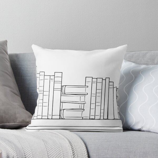 Item preview, Minimalist Line - Stacked Books designed and sold by KootenayDesigns.