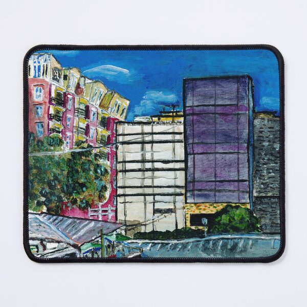 Item preview, Downtown Raleigh view from Mellow Mushroom designed and sold by Misfitcane.
