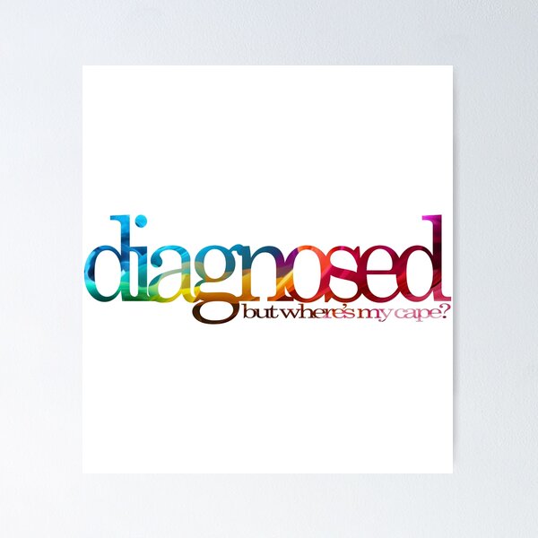 Item preview, diagnosed - but where's my cape? designed and sold by NyxMapache.