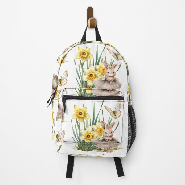 Item preview, Ballerina Bunny with daffodils designed and sold by CookieandShadow.