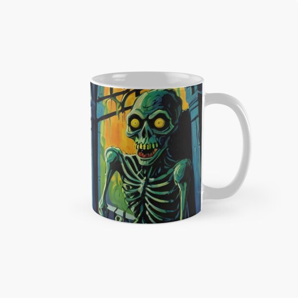 Item preview, Crypt of the Zombies cool halloween art after Raoul Dufy designed and sold by Vintage Designs +.