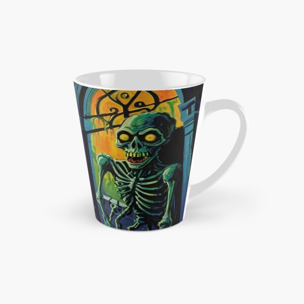 Item preview, Crypt of the Zombies cool halloween art after Raoul Dufy designed and sold by Vintage Designs +.