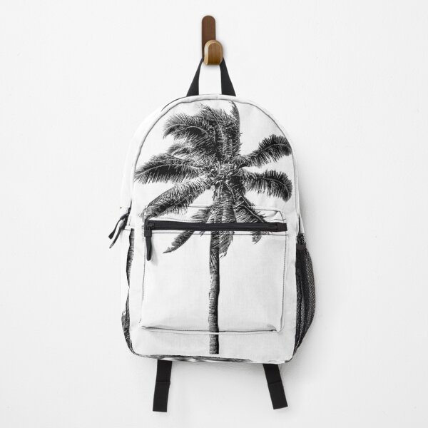 Item preview, Minimalist Palm Tree In Black And White designed and sold by Pretty-Bird.