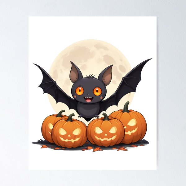 Item preview, Halloween Cartoon Bat designed and sold by Krieghorn.