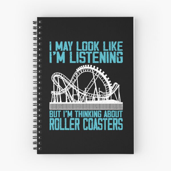 Item preview, I May Look Like I'm Listening Roller Coaster Lover designed and sold by Phoebeys.