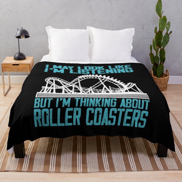 Item preview, I May Look Like I'm Listening Roller Coaster Lover designed and sold by Phoebeys.
