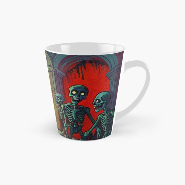 Item preview,  Crypt of the Zombies cool halloween art after Raoul Dufy designed and sold by Vintage Designs +.