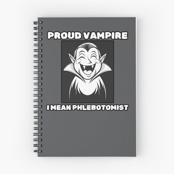 Item preview, Proud Vampire Phlebotomist Funny Halloween Phlebotomy Technician Gifts designed and sold by FallenStarArt.