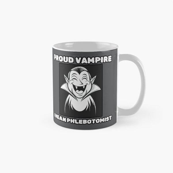 Item preview, Proud Vampire Phlebotomist Funny Halloween Phlebotomy Technician Gifts designed and sold by FallenStarArt.
