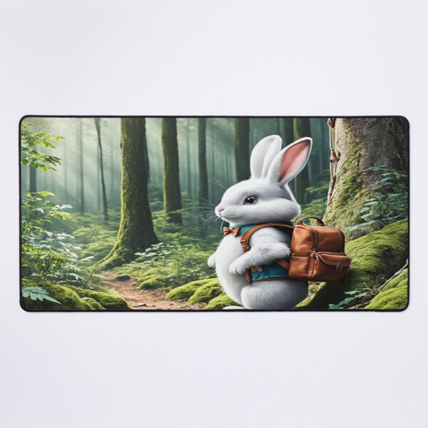 Aperçu de l'œuvre Le Lapin Aventurier créée et vendue par Collection de trésors .