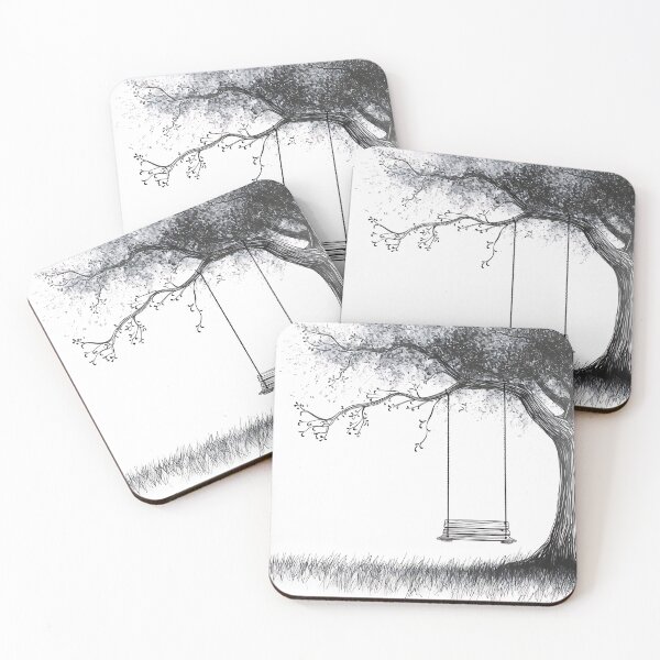 Item preview, Minimalist Line - Tree Swing designed and sold by KootenayDesigns.
