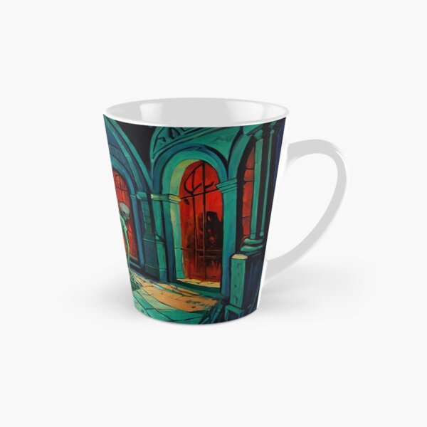 Item preview, Tomb of the Ghouls cool halloween art after Raoul Dufy designed and sold by Vintage Designs +.