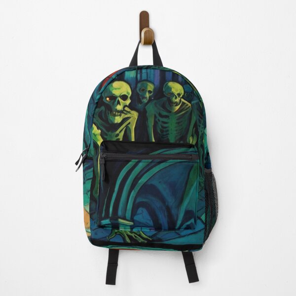 Item preview, Tomb of the Ghouls cool halloween art after Raoul Dufy designed and sold by Vintage Designs +.