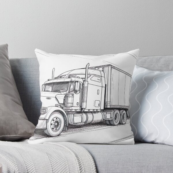 Item preview, Minimalist Line - Truck designed and sold by KootenayDesigns.