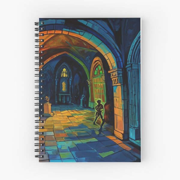 Item preview, Tomb of the Ghouls cool halloween art after Raoul Dufy designed and sold by Vintage Designs +.