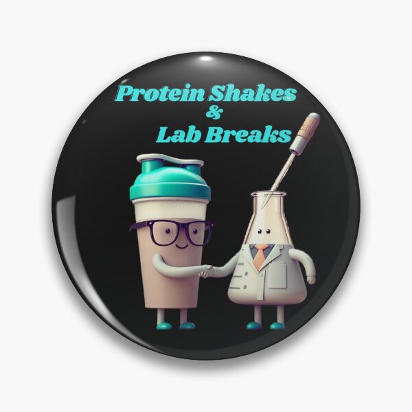 Item preview, Nerdy Gains: Protein Shakes & Lab Breaks designed and sold by DesignDen1587.
