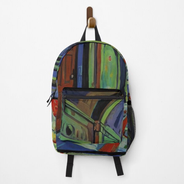 Item preview, Serial Killer Hospital background cool halloween art after Raoul Dufy designed and sold by Vintage Designs +.
