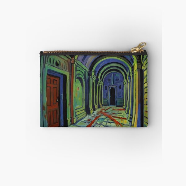 Item preview, Serial Killer Hospital background cool halloween art after Raoul Dufy designed and sold by Vintage Designs +.